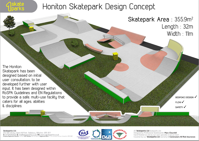 Work starts soon on Honiton’s new skate park The Exeter Daily